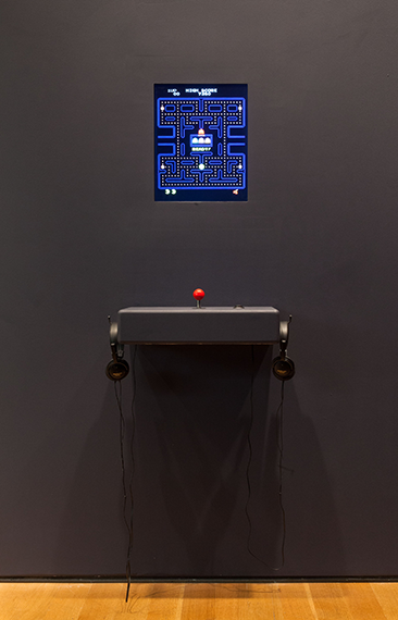 Installation view of "Pac-Man" 