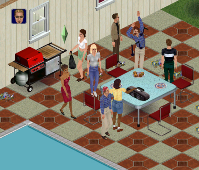 "The Sims," (2000) designed by Will Wright 